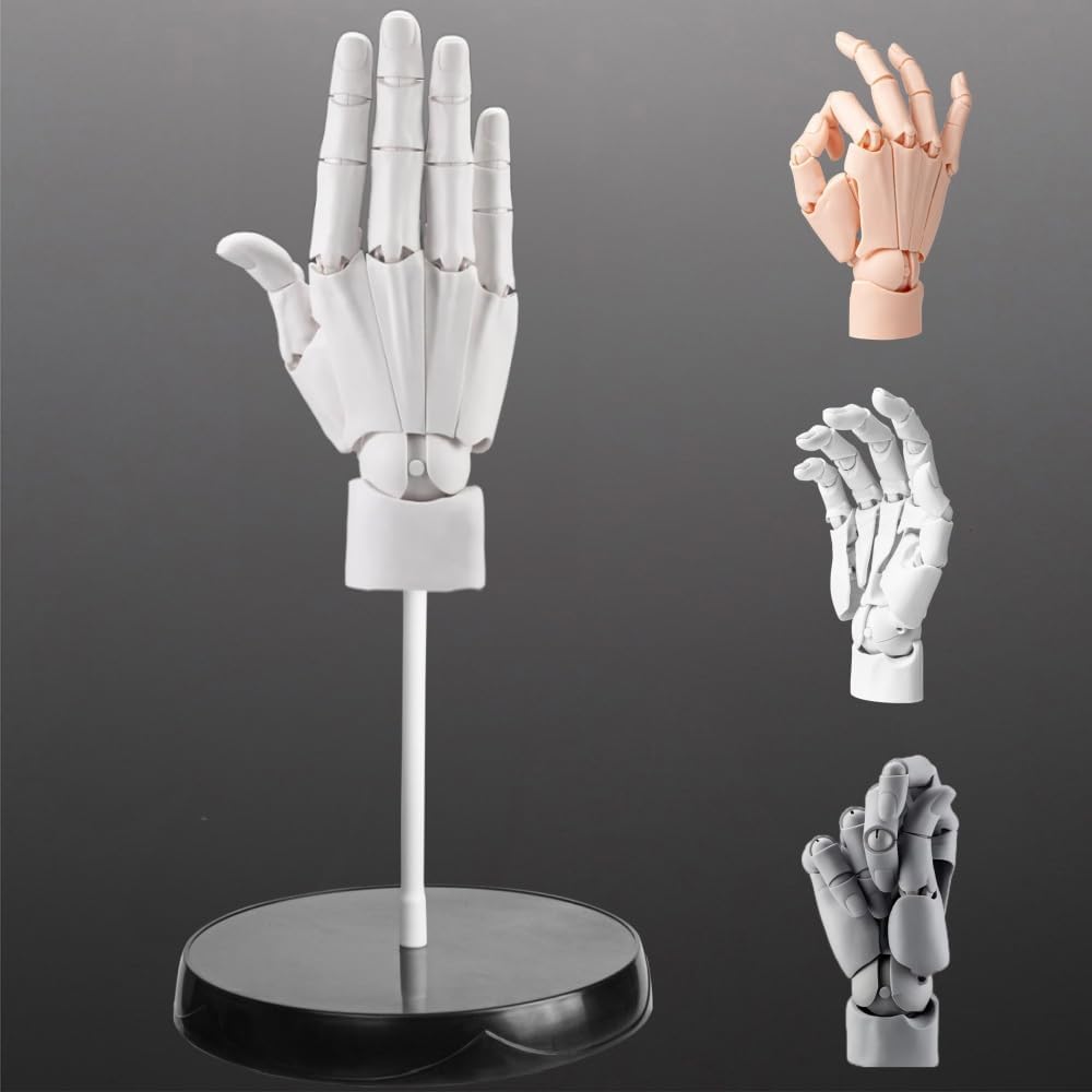 Flexible Artists Hand Model for Drawing and Sketching Needs