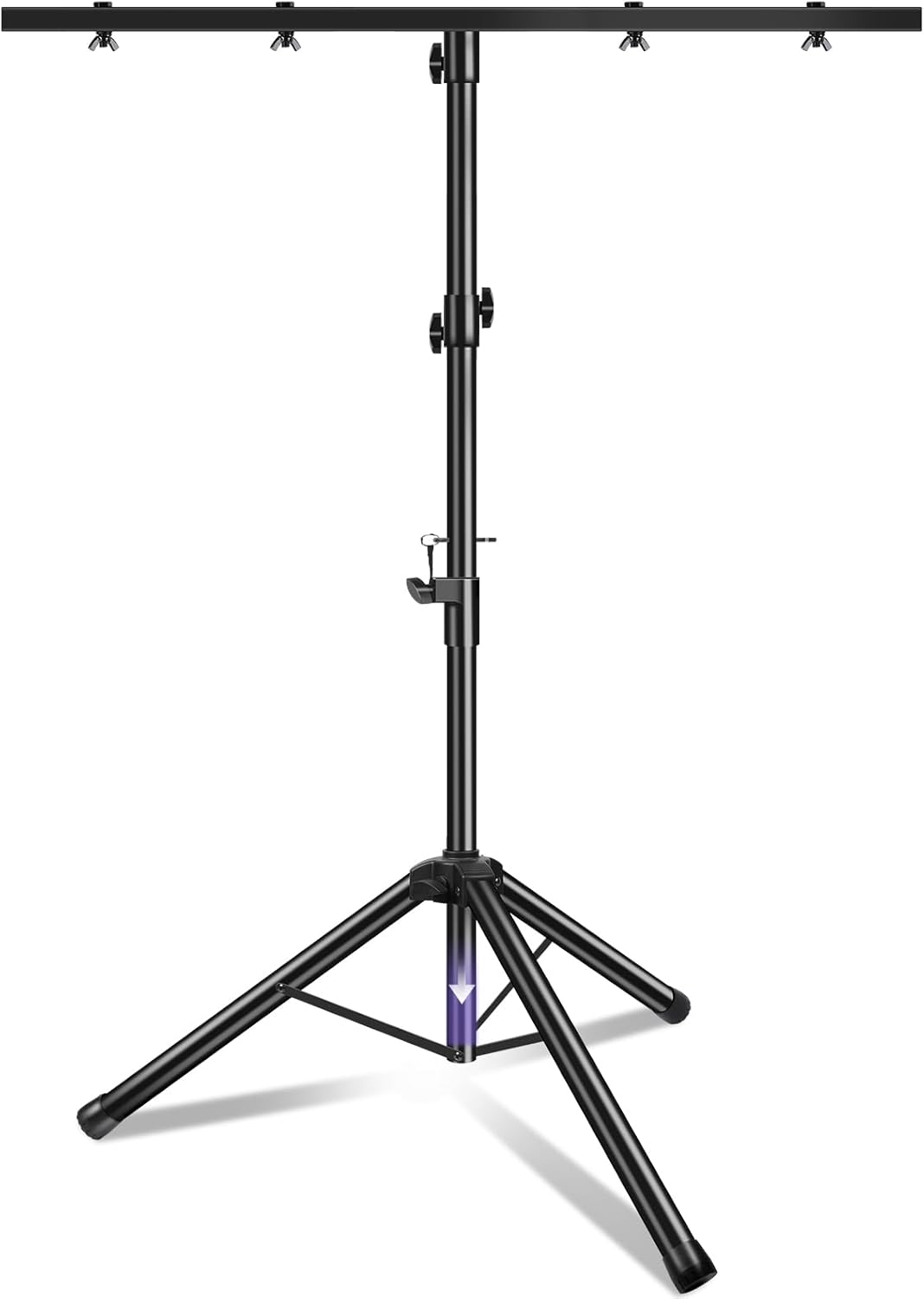 Heavy Duty DJ Light Stand Adjustable 39-100 Inch Tripod Mount