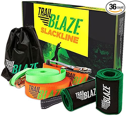 Trailblaze Slackline Kit for Backyard Fun and Adventure