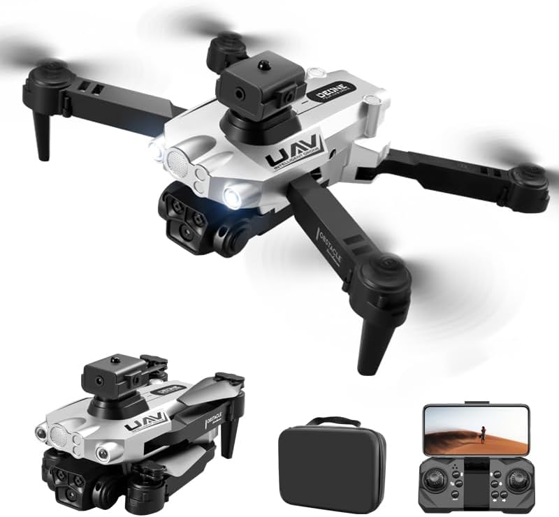 Dual Camera Mini Drone: Easy Flight, Obstacle Avoidance