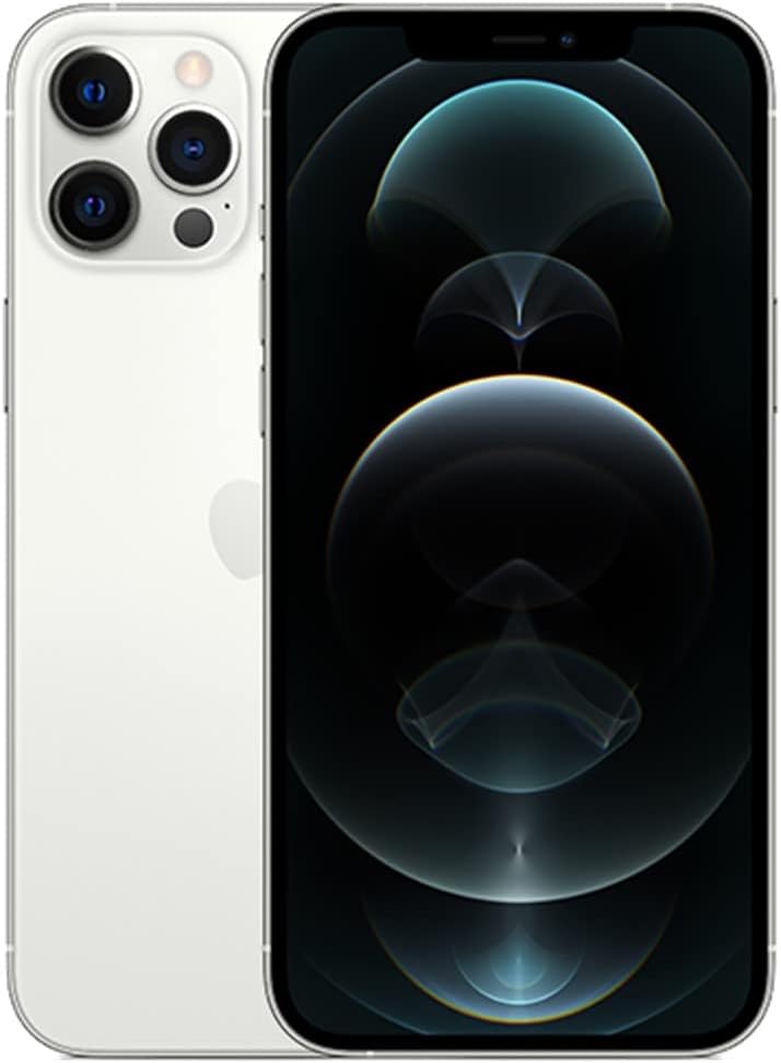 Apple iPhone 12 Pro 256GB Silver - Renewed for Cricket Wireless