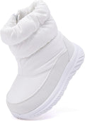 Toddler Snow Boots Waterproof Warm Nonslip Winter Boots - Easy On/Off