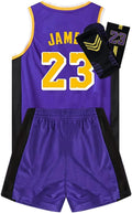 Kids Basketball Jerseys Uniform Set - Youth 3-Piece Team Kit