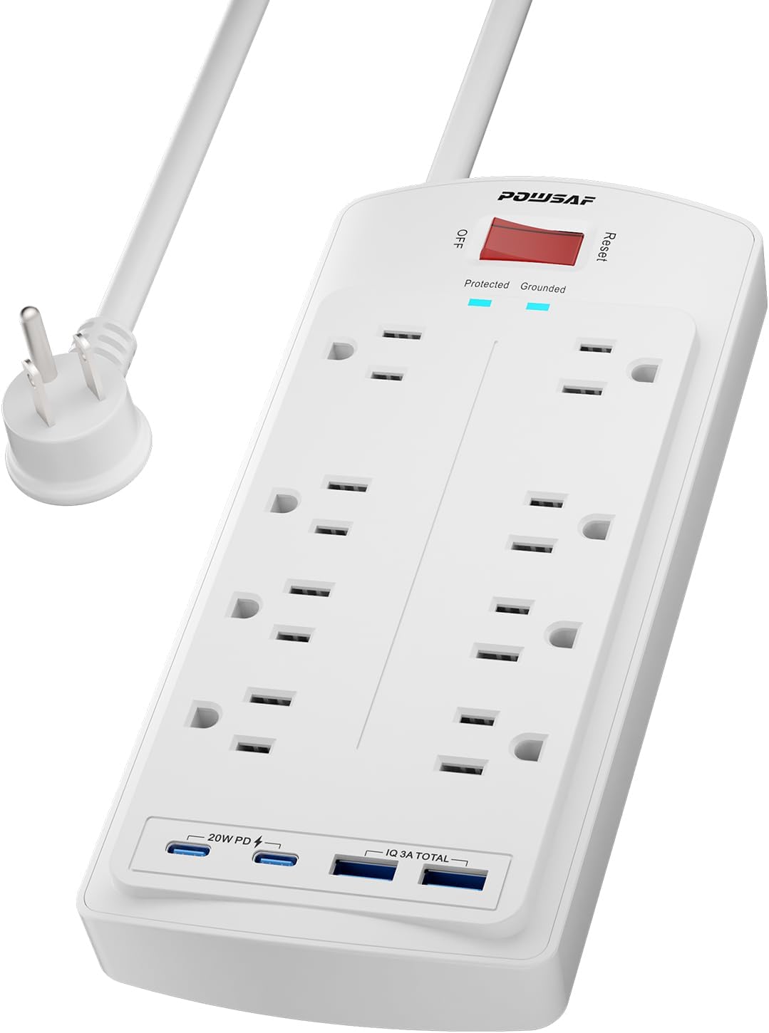 Power Up Safely with POWSAF Surge Protector!