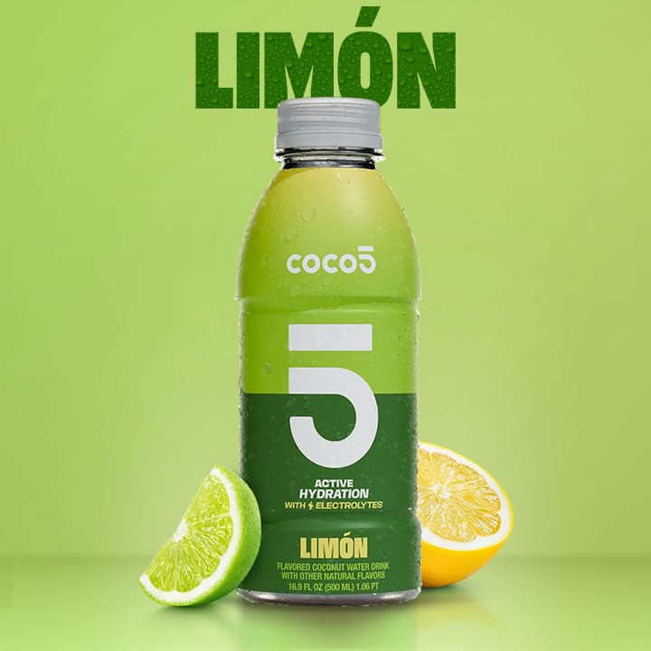 COCO5 Clean Sports Hydration Limon Flavor - Natural Drink