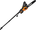 Worx WG309 8 Amp 10 in Electric Pole Saw - 2-in-1 Reach