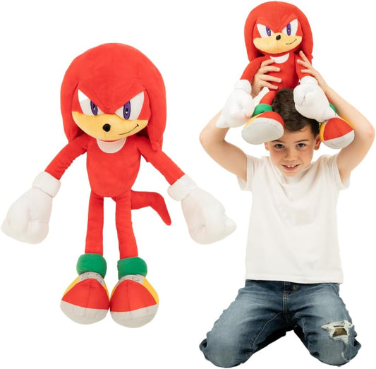 Sonic The Hedgehog Knuckles Plush Cuddle Pillow Buddy for Kids