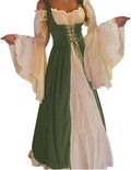 Womens Medieval Renaissance Costume Over Dress - Off Shoulder Floor