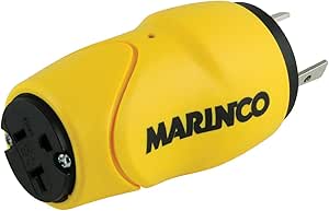 Marinco Shore Power Straight Adapters for Reliable Dock Power