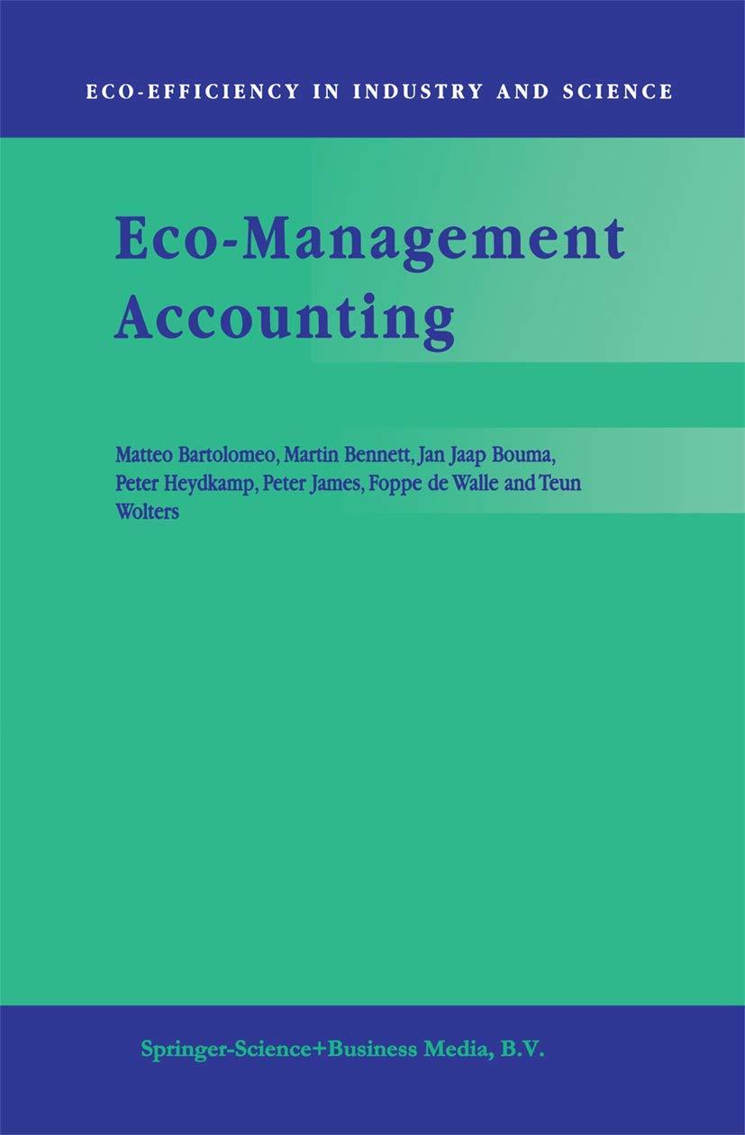 Eco-Management Accounting Insights from ECOMAC Research Projects
