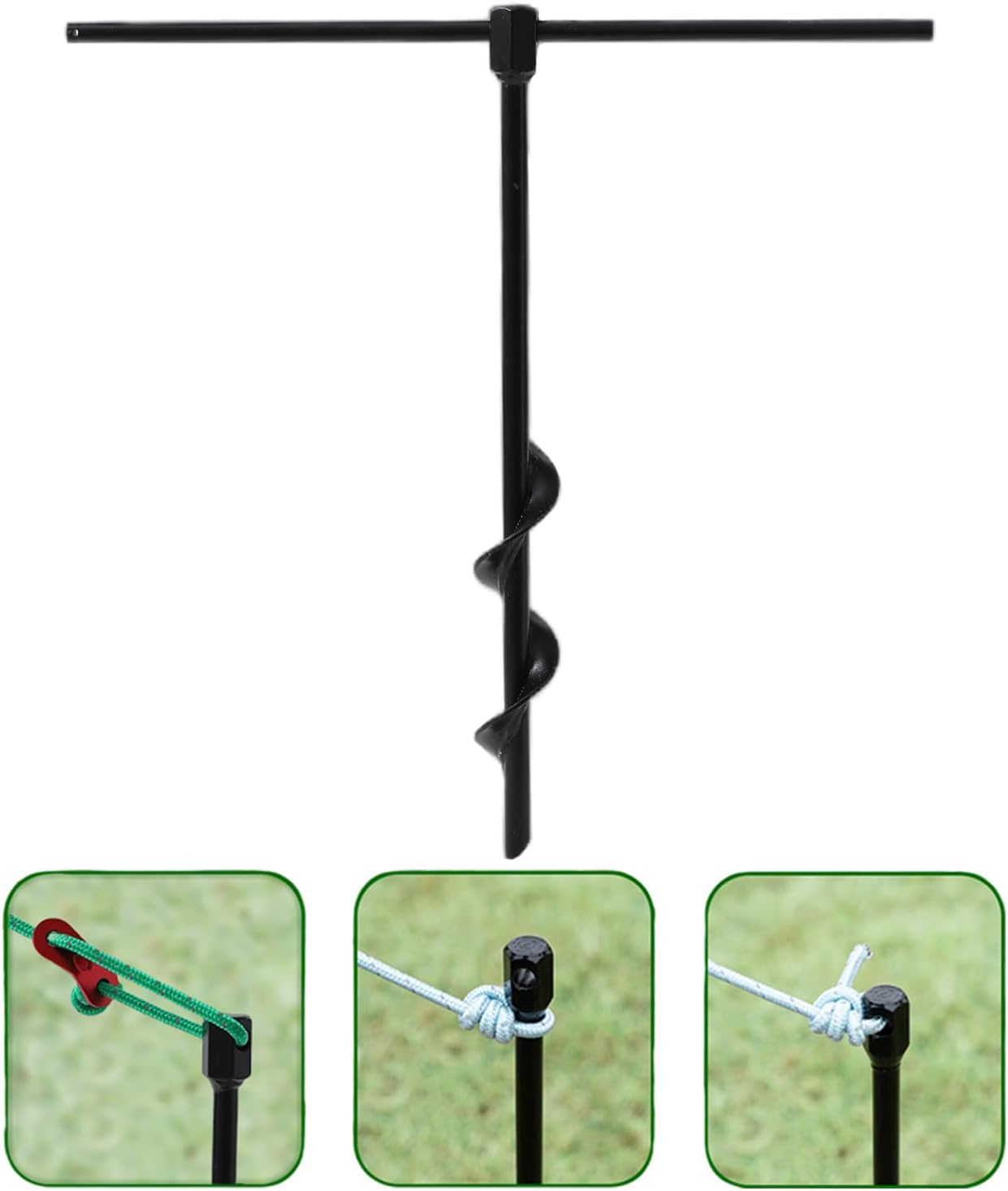 Anti-Rust 12 Spiral Anchors for Ultimate Security