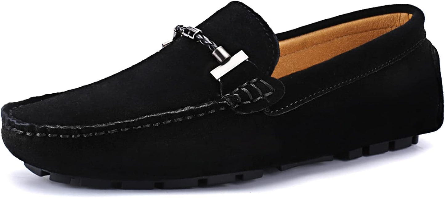 DCZTELG Penny Loafers for Men - Casual Slip On Comfort Shoes