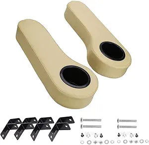 Universal Golf Cart Rear Seat Arm Rests for EZGO, Club Car, Yamaha