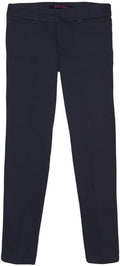 Girls' Adjustable Waist Stretch Twill Straight Leg School Pant