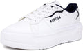 Nautica Womens Lace-Up Fashion Sneakers - Low-Top Platform Style