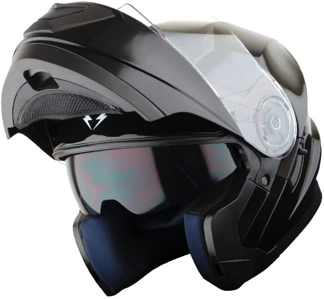 1Storm New Motorcycle Modular Full Face Helmet with Dual Visor