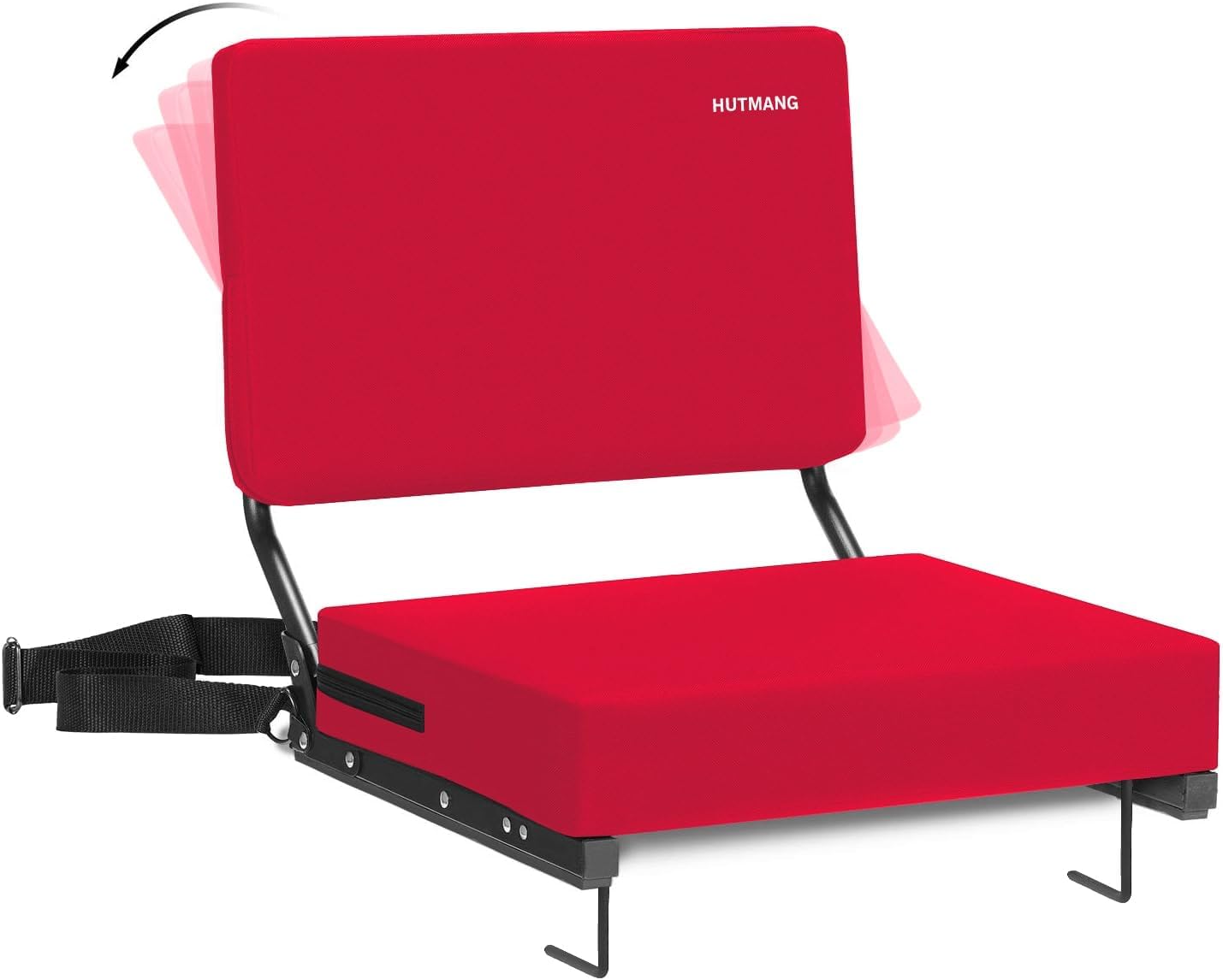 Comfortable Stadium Seating for Bleachers with Back Support