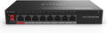 8-Port POE+ Power Over Ethernet Switch - Compact 96W Desktop