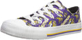 NFL Team Logo Women's Canvas Sneakers by FOCO for Casual Style