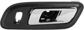 Front Left Interior Door Handle Chrome and Black - Police Sedan Fit