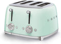 Smeg 50fts Style Retro Aesthetic 4 Slice Toaster with 6 Presets