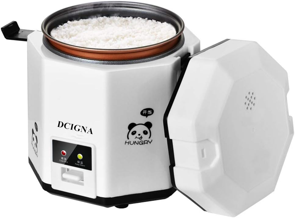 1.2L Mini Rice Cooker for Easy Cooking and Travel Convenience