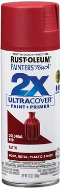 Painter's Touch 2X Ultra Cover Satin Colonial Red - 6 Pack