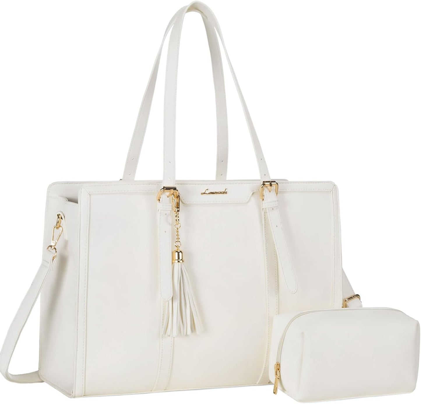 LOVEVOOK Laptop Bag for Women 15.6 inch Stylish Tote