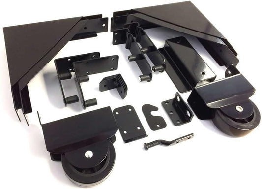 Easy Glide: Pylex 11052 Sliding Gate Kit - Black