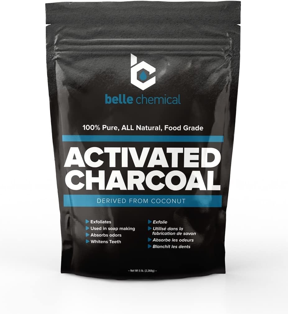 Organic Coconut Activated Charcoal Powder for Teeth Whitening