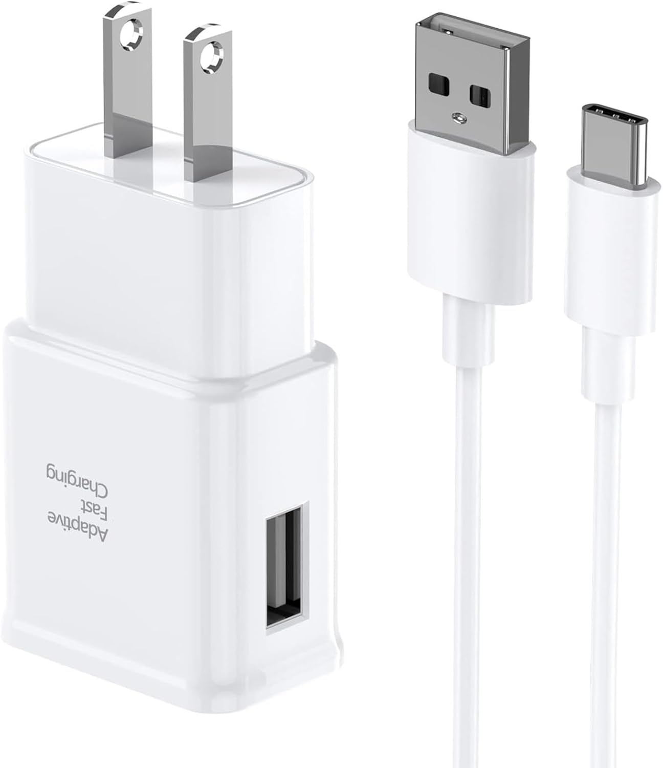 6FT Fast Charging Type C Wall Charger for Samsung Galaxy