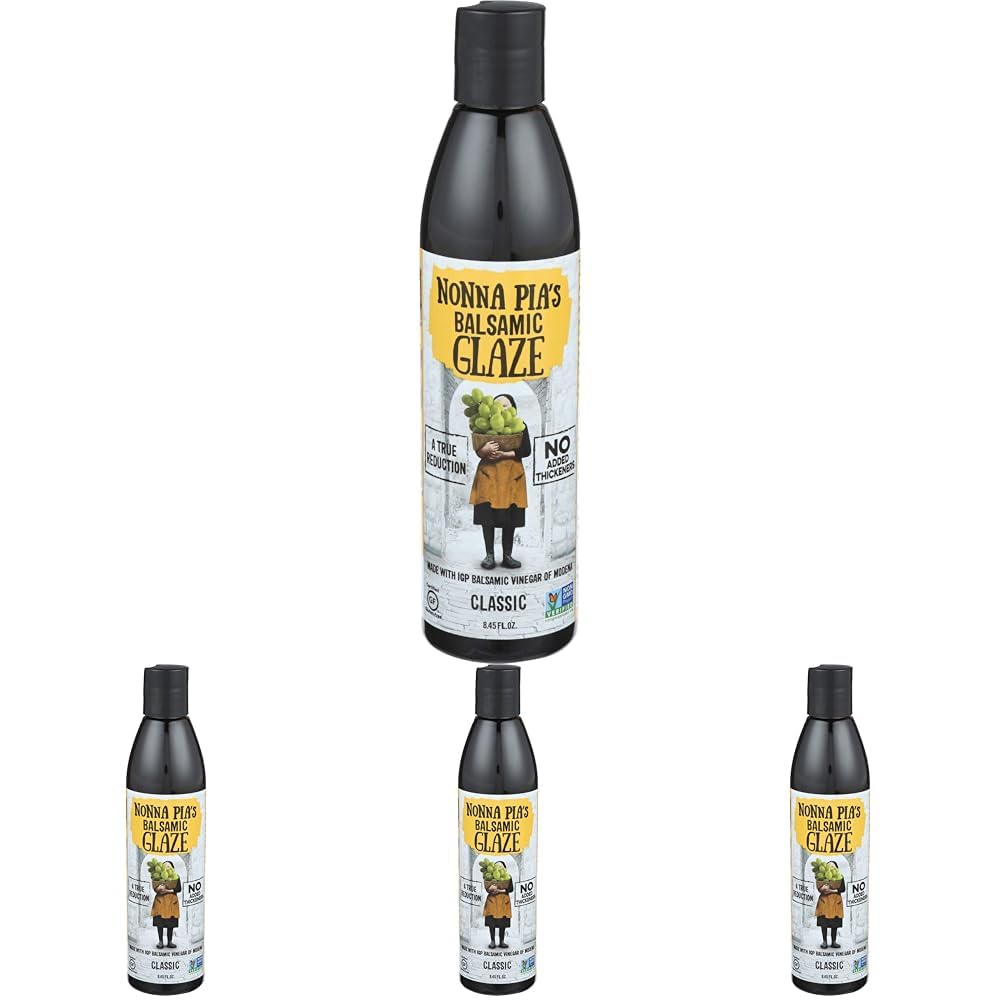 Nonna Pia's Classic Balsamic Glaze - Versatile Flavor Enhancer
