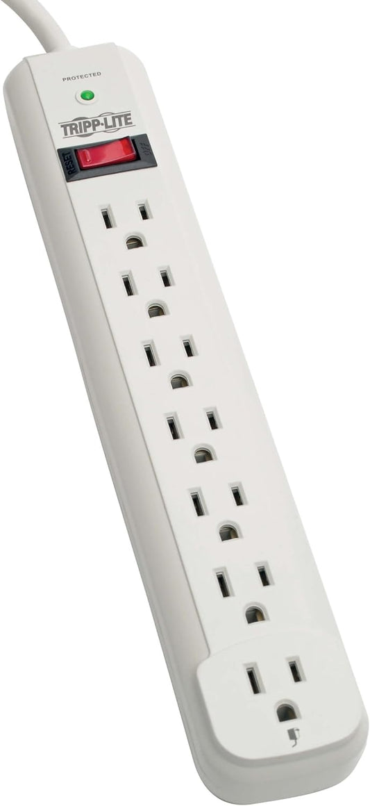 Tripp Lite 7 Outlet Surge Protector Power Strip with 6ft Cord