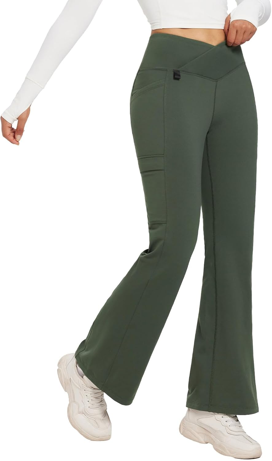 Baleaf Women's Fleece Lined Pants for Winter Hiking Comfort