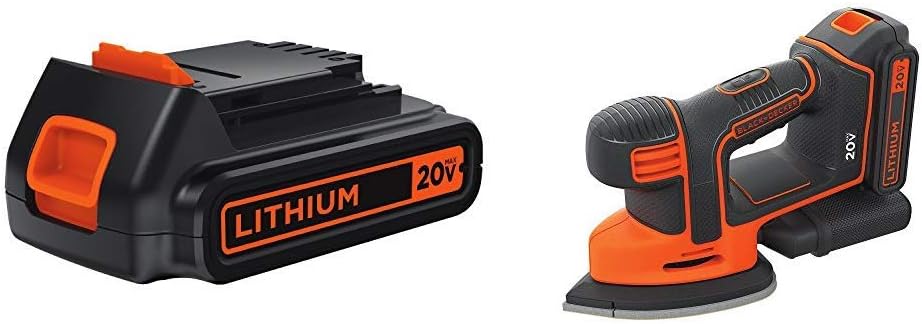 BLACK+DECKER 20-Volt MAX Cordless Tool Set with Sander