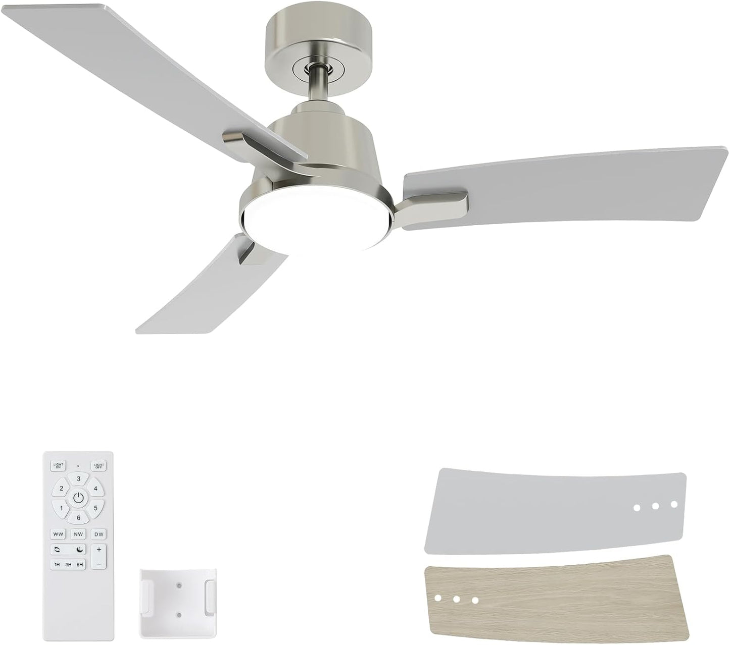 42 Inch Ceiling Fans with Lights for Modern Home Comfort