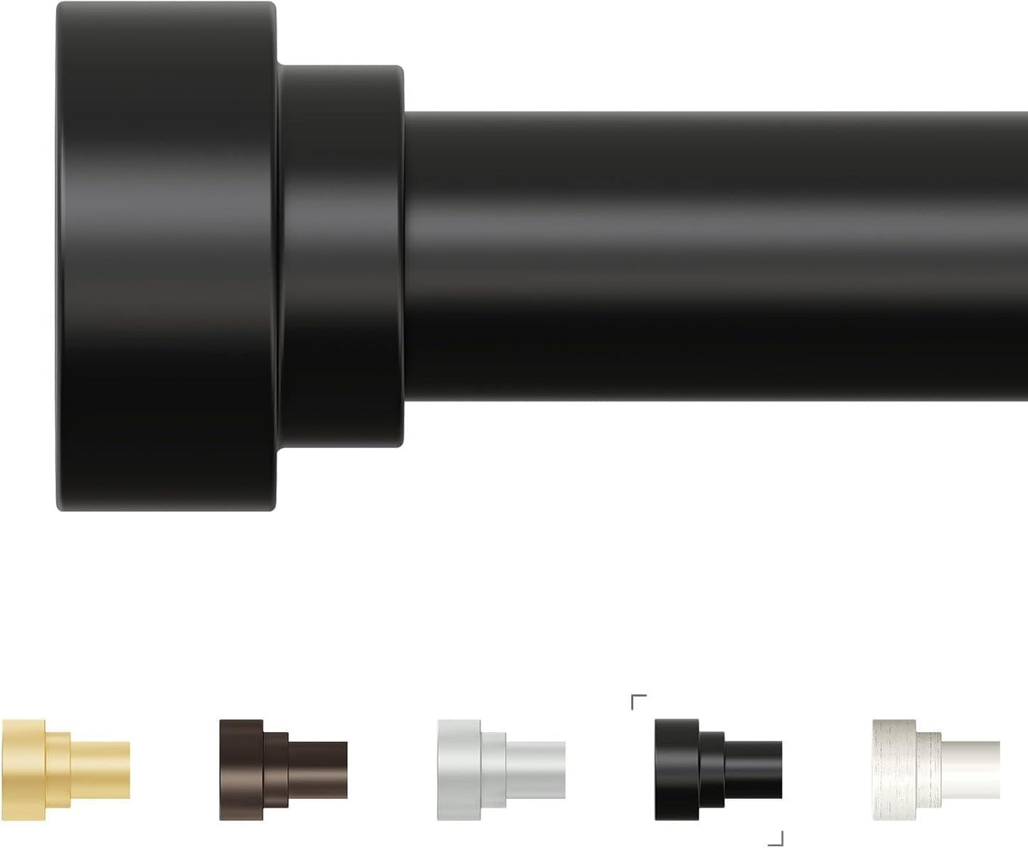 Extra Long Curtain Rods 120 to 170 Inch for Stylish Windows