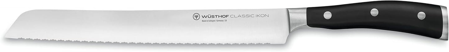 Wusthof Classic IKON 9 in Double Serrated Bread Knife Review