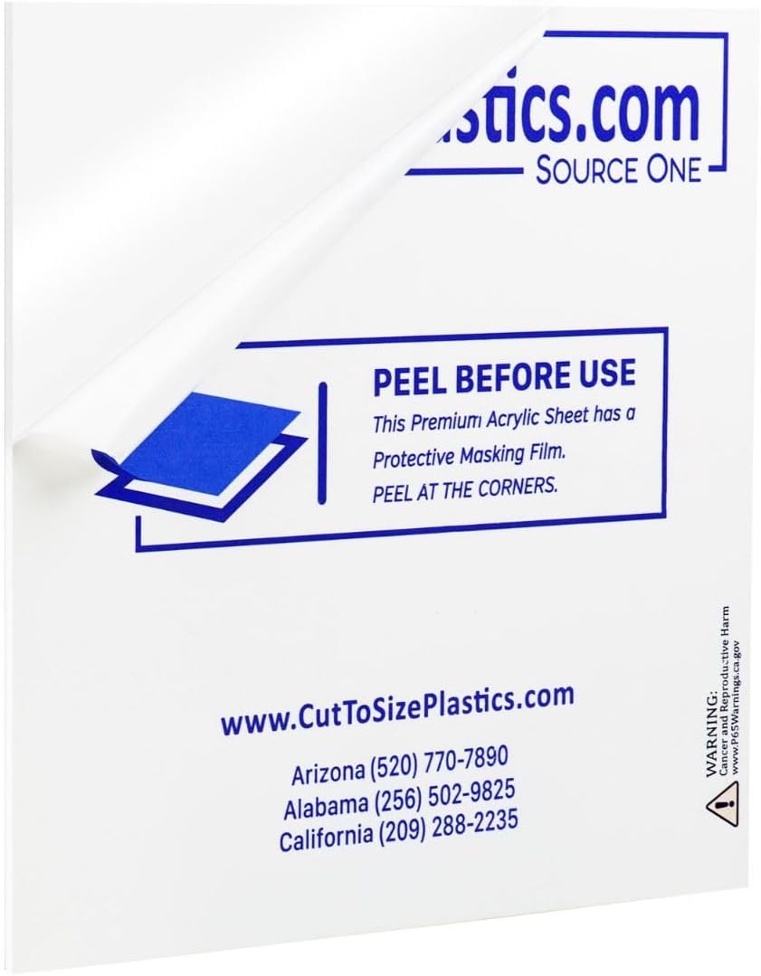 3/8 Inch Thick Acrylic Plexiglass Sheet for Durable Projects