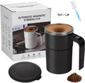 Automatic Self-Stirring Coffee Mug - Digital Display