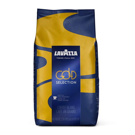 Lavazza Gold Selection Light Roast Whole Bean Coffee - Italian Crafted Aromatic Blend