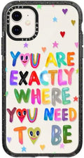 CASETiFY Impact Case for iPhone 11 - Clear Black, Drop Protection