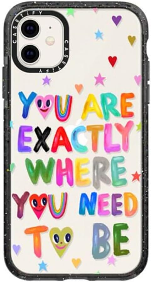 CASETiFY Impact Case for iPhone 11 - Clear Black Protection