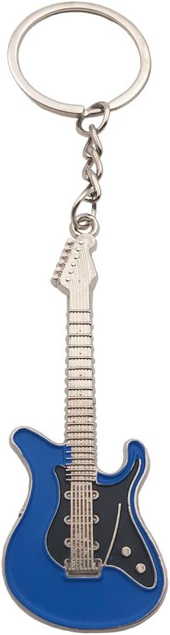 Mini Bass Guitar Keychain - Stylish Key Holder