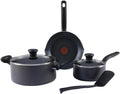 T-fal Initiatives Nonstick Cookware Set 6 Piece - Oven Safe 350F