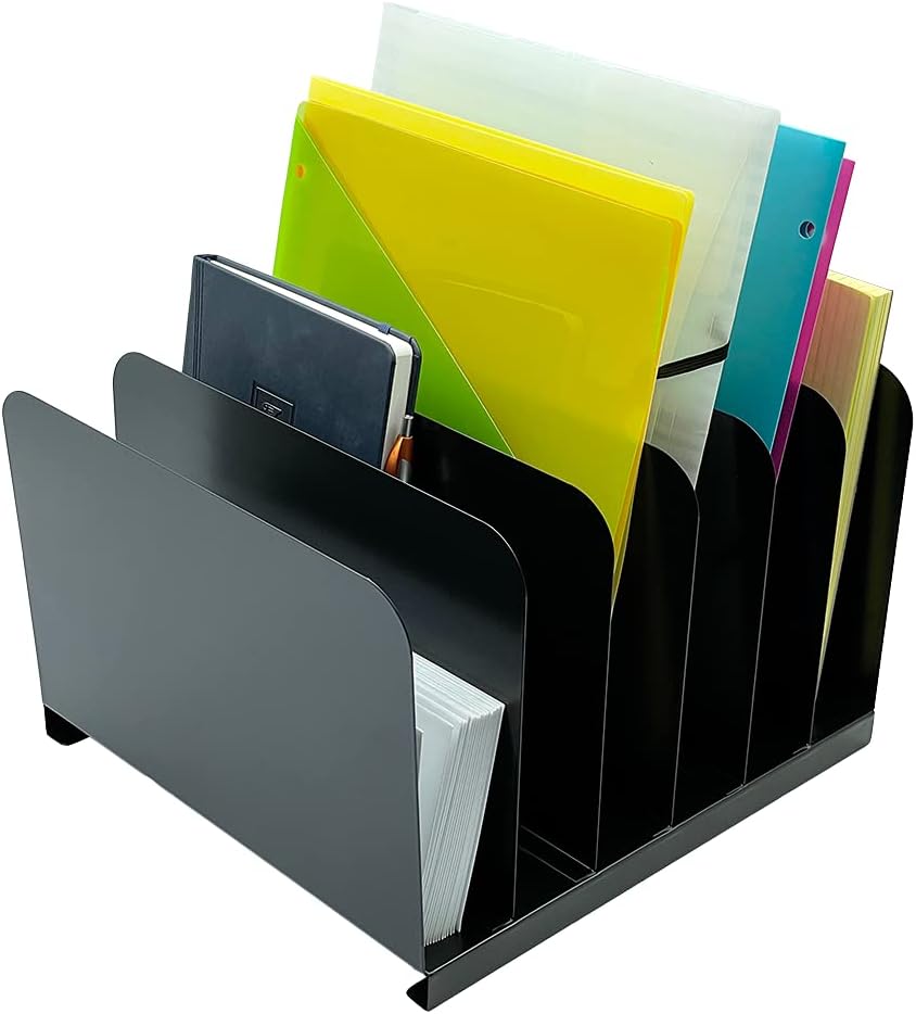 Huron Desktop File Binder Organizer for Efficient Storage