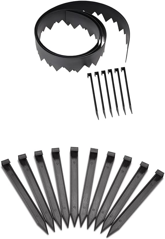 EasyFlex Pound-in Landscape Edging Kit with Anchoring Stakes