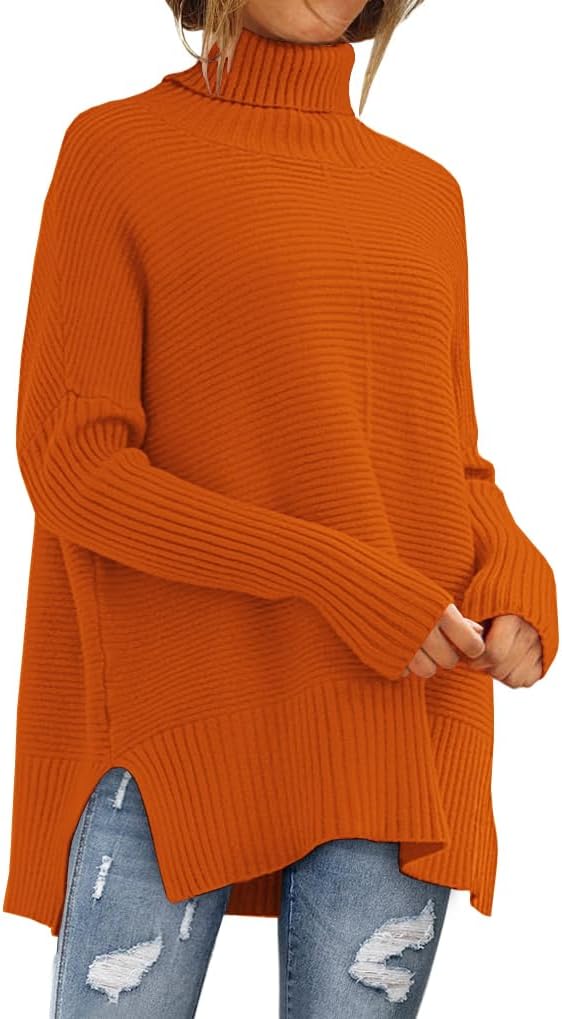 LILLUSORY Women's Oversized Turtleneck Sweater Review