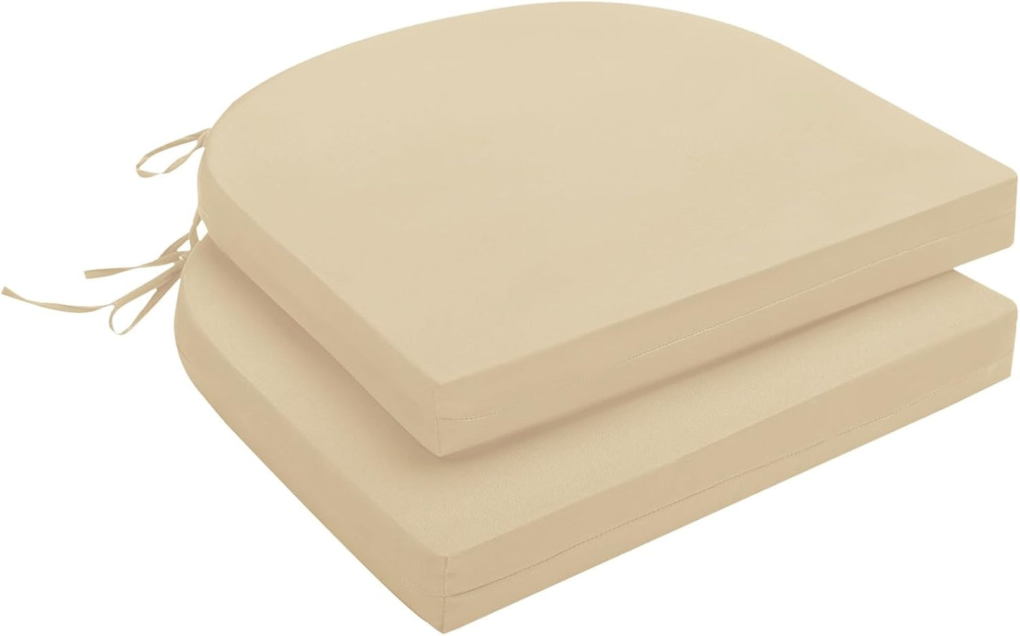Outdoor Chair Cushions Set of 2 for Patio Furniture Comfort