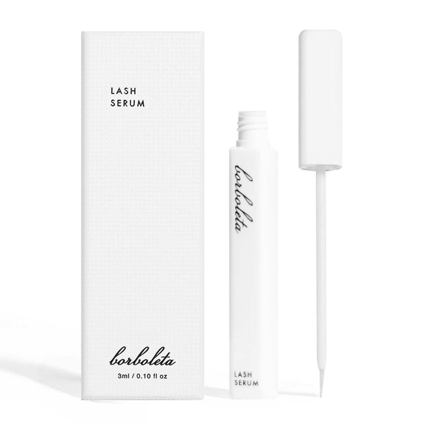 Borboleta Lash Serum for Longer, Thicker Natural Eyelashes